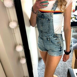 Denim Overalls